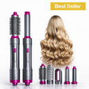 Escova Modeladora Santi Hair 5 em 1 com Touca de Cetim + Frete Grátis