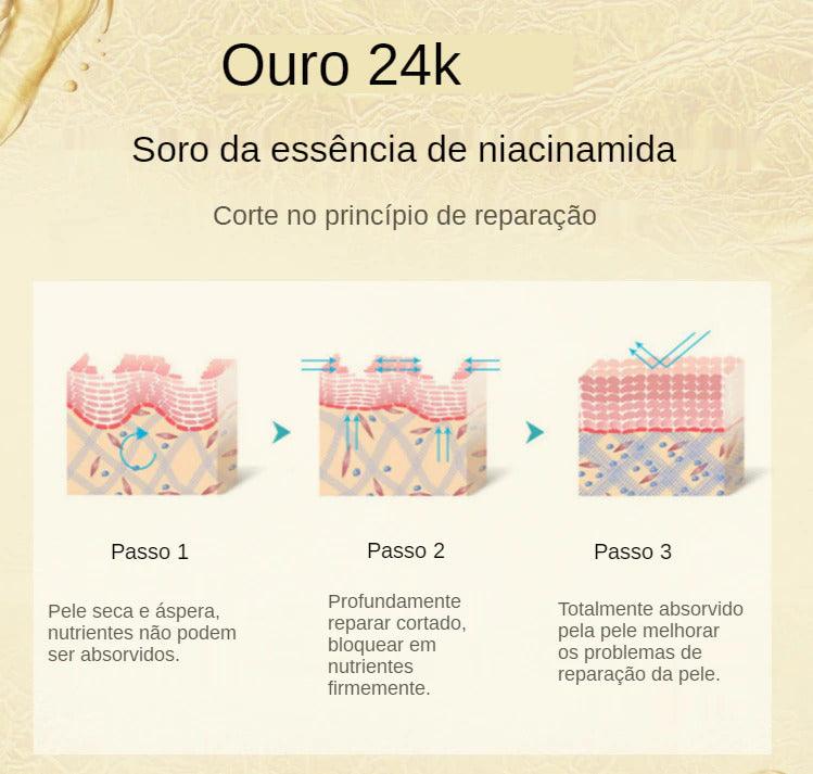 SÉRUM OURO 24K ÁCIDO HIALURÔNICO - LANÇAMENTO 2021® - Melhor Oferta de hoje