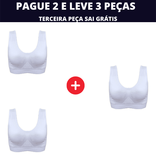 SUTIÃ TOP - PUSH UP ℗ 3PÇS - Melhor Oferta de hoje